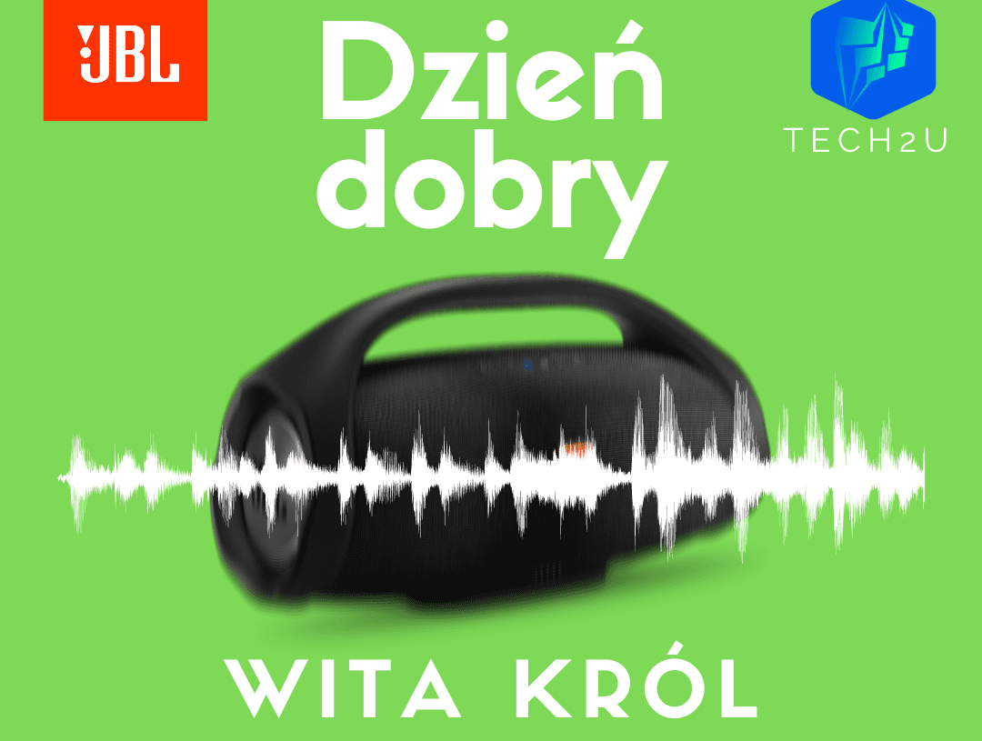 nagłówek głośnik boombox