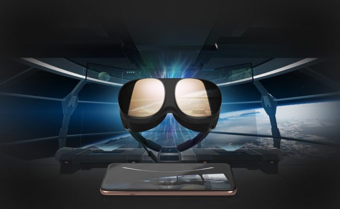 HTC Desire 22 pro and VIVE Flow Immersive VR Glasses