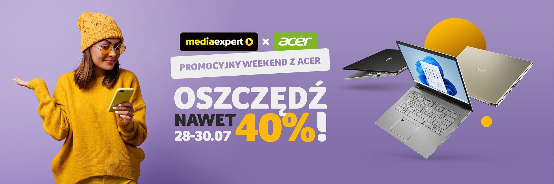Planujesz zakup laptopa? Acer przygotował dla ciebie obniżki do 800 złotych!
