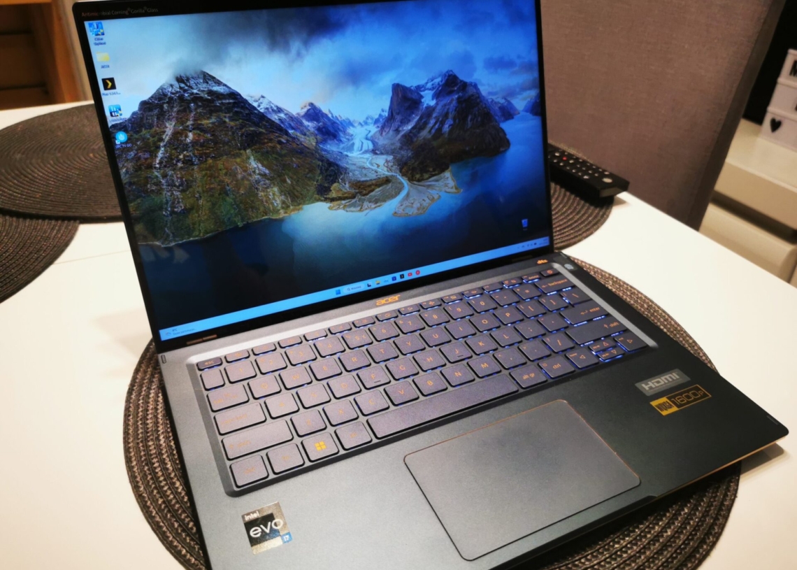 Acer Swift 5 - Styl i wykonanie na najwyższym poziomie - Recenzja