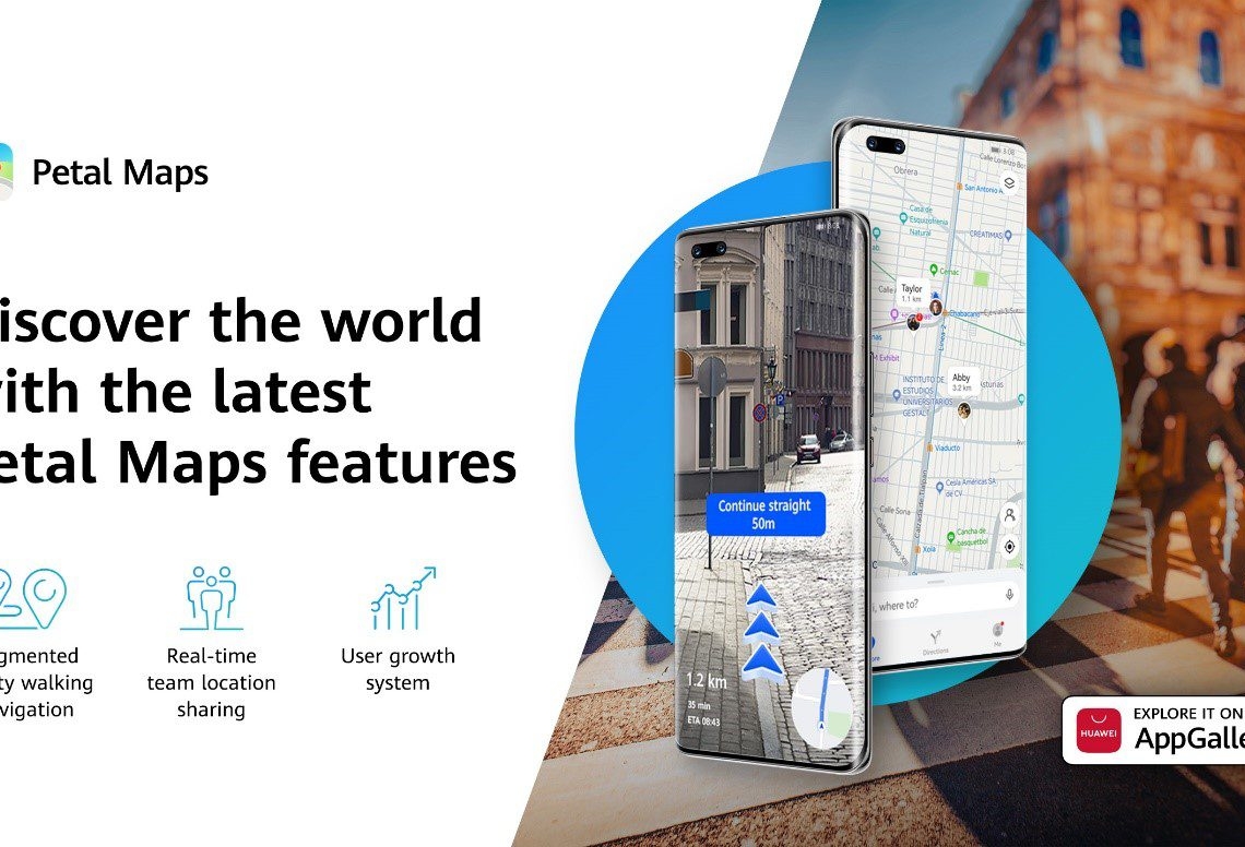 Mapy Petal z nowymi immersyjnymi funkcjami, które poprawiają jakość korzystania z nawigacji