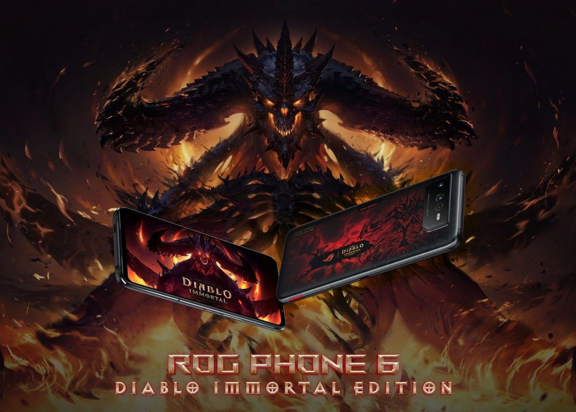 ASUS Republic of Gamers i Blizzard Entertainment prezentują ROG Phone 6 Diablo Immortal Edition