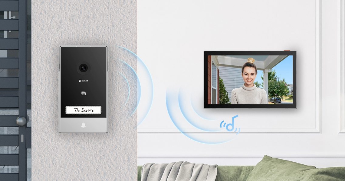 EZVIZ HP7 – swój pierwszy inteligentny wideodomofon 
