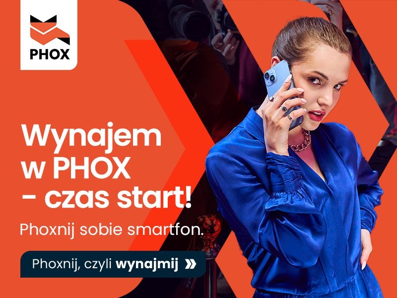 Nowy drapieżnik na polskim rynku - PHOX - wynajmij iPhone w atrakcyjnej cenie!