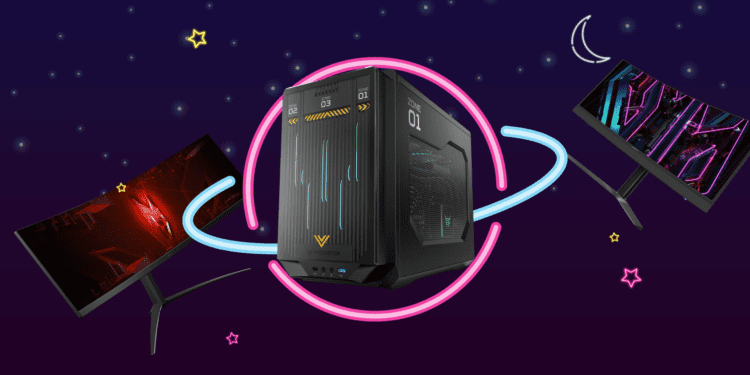 Odkryj kosmiczny komputer Predator Orion X i zakrzywione monitory gamingowe od Acera!