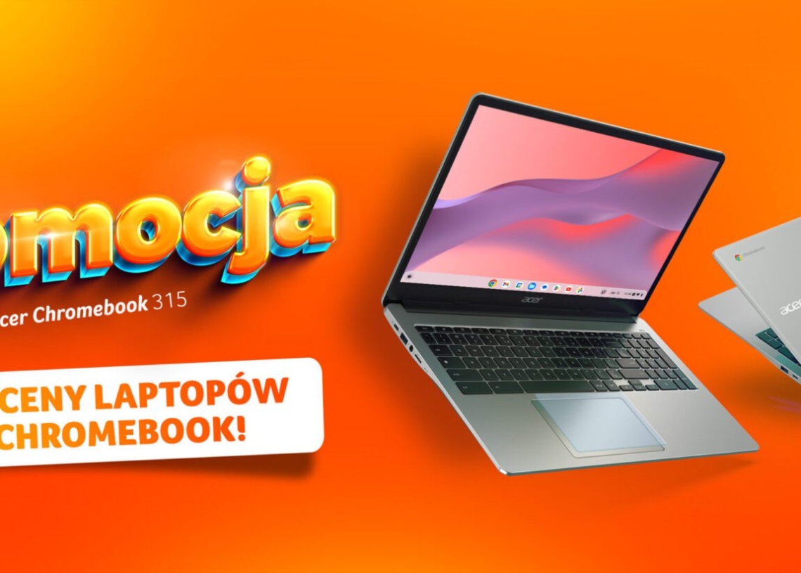 Acer nie zwalnia tempa w wakacje. Gorąca promocja na Chromebooki właśnie wystartowała!