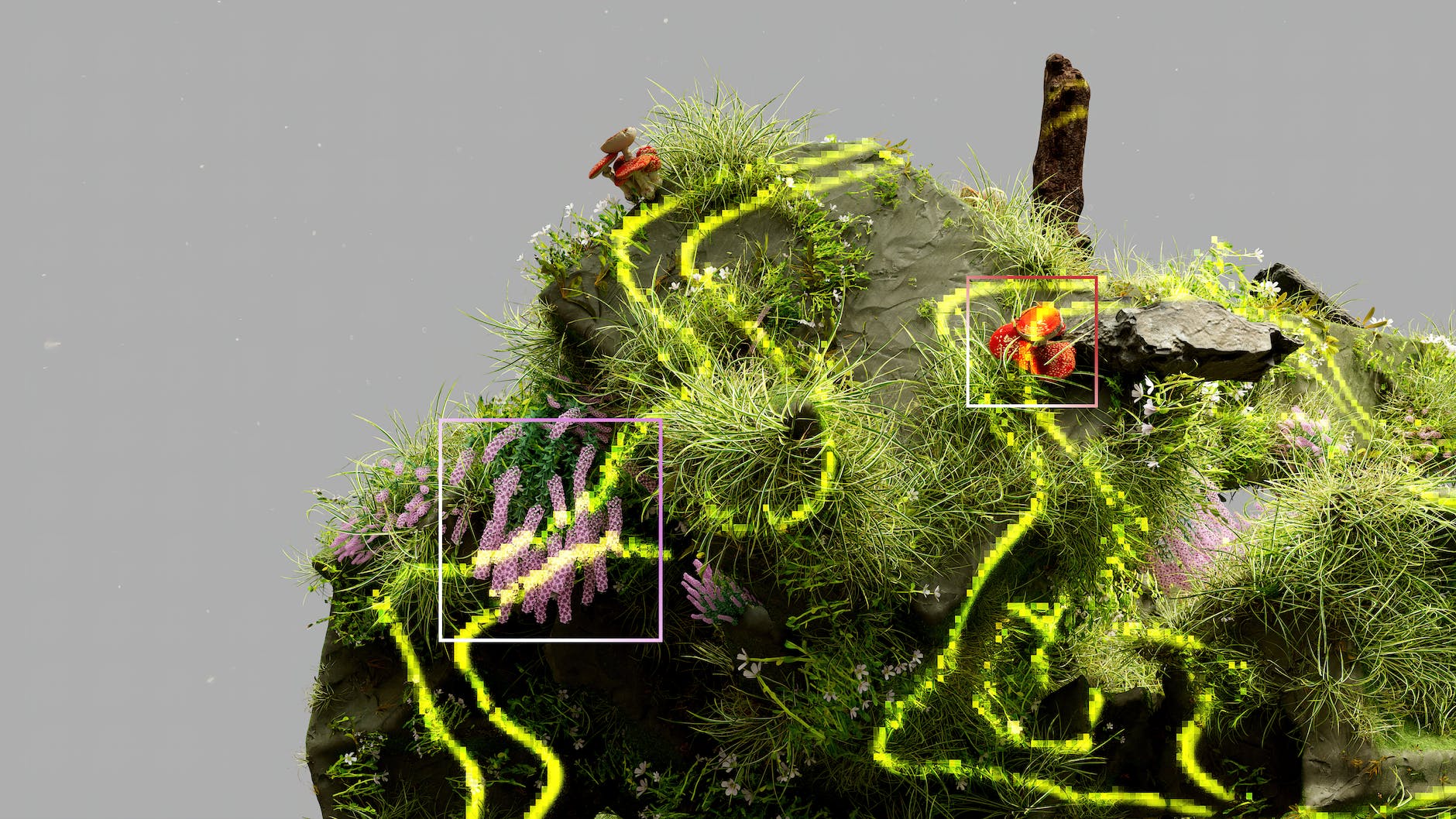 an artist s illustration of artificial intelligence ai this image depicts how ai could help understand ecosystems and identify species it was created by nidia dias as part of the visua Green IT: Rewolucja Cyfrowa w Służbie Ekologii - co oznacza dla nas?!