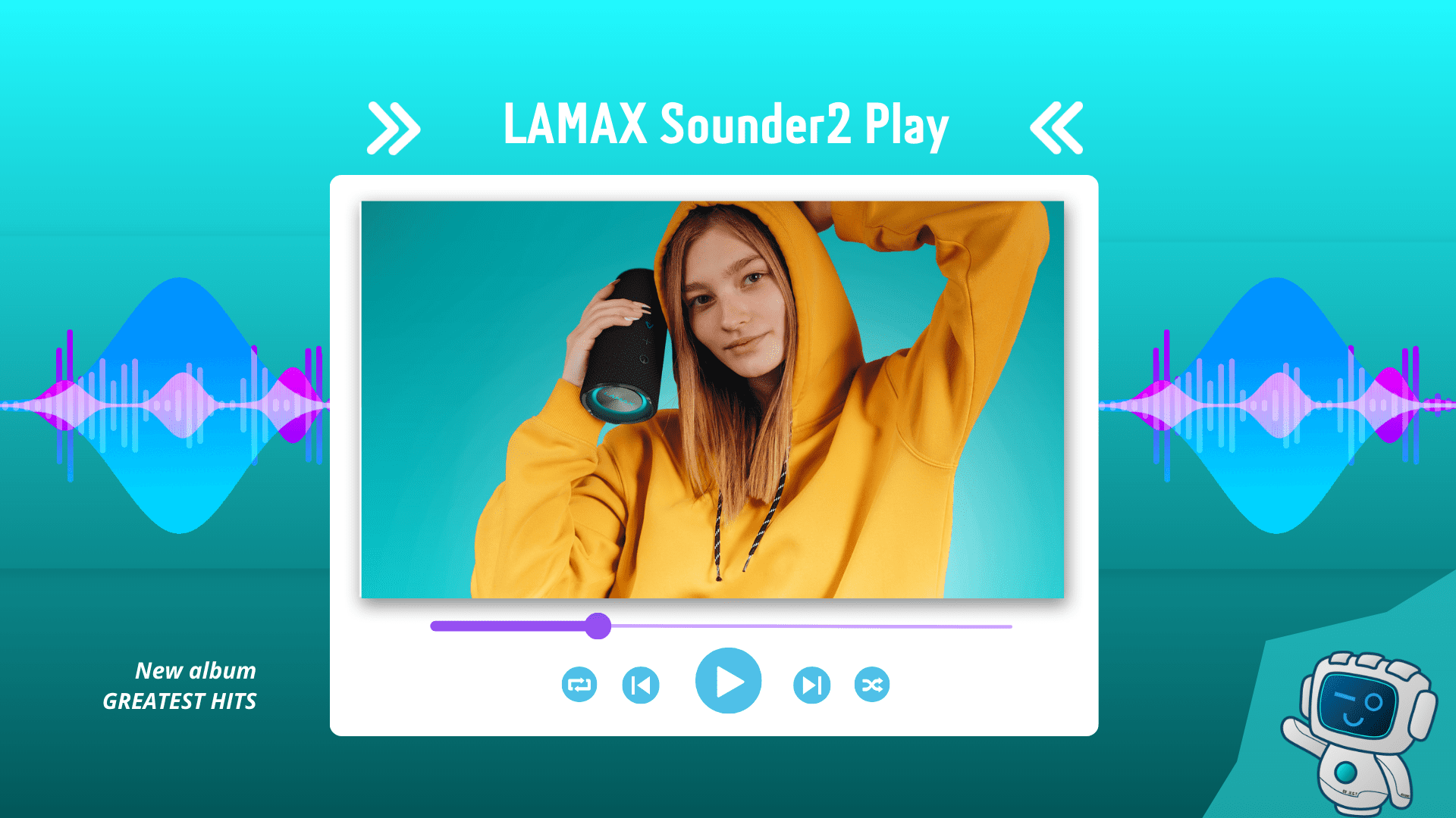Impreza, która mieści się w torbie - Głośnik LAMAX Sounder2 Play