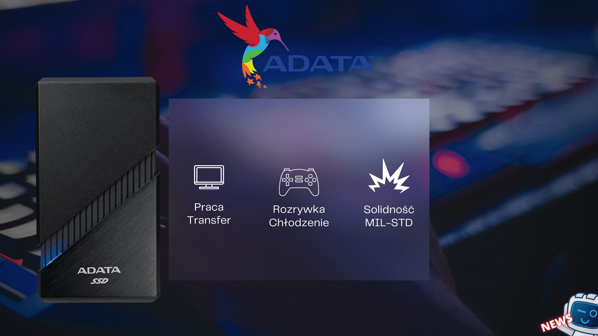 Nadszedł Czas na Przyszłość Transferu Danych: Pionierski Dysk Zewnętrzny USB4 od ADATA