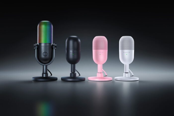 Estetyka spotyka funkcjonalność: Nowe mikrofony Razer Seiren V3 Chroma i Seiren V3 Mini!