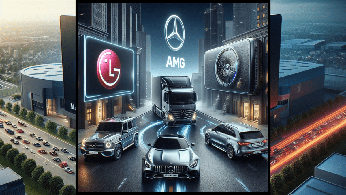 LG "Wjeżdża" Na Salony Mercedes-Benz!!