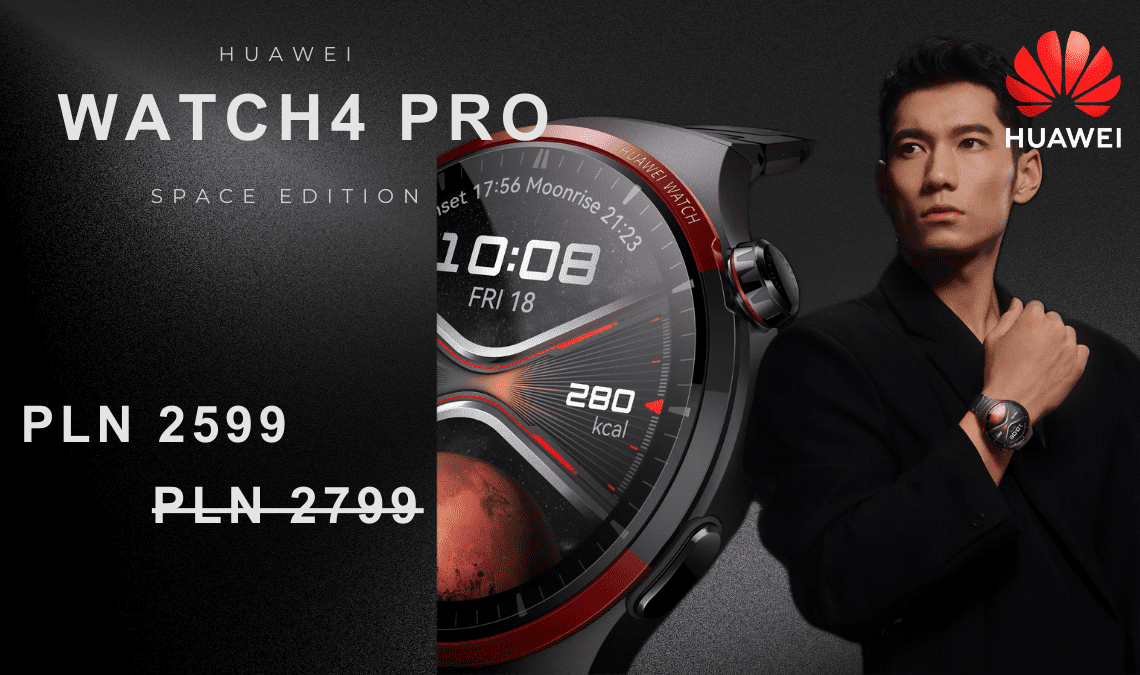 HUAWEI WATCH 4 Pro Space Edition - Niezniszczalny Zegarek Na Lata