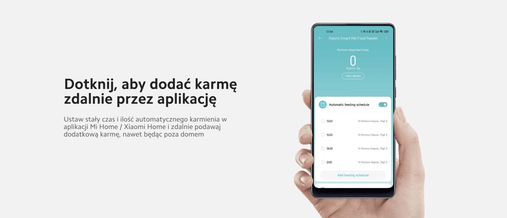 Odkryj Smart Wygodę z XIAOMI Smart Pet Food Feeder