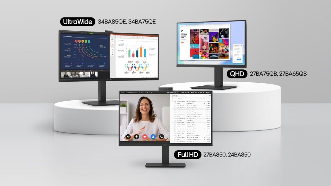 LG wprowadza nową linię monitorów biznesowych: wszechstronne i ergonomiczne rozwiązania dla nowoczesnych miejsc pracy 🖥️