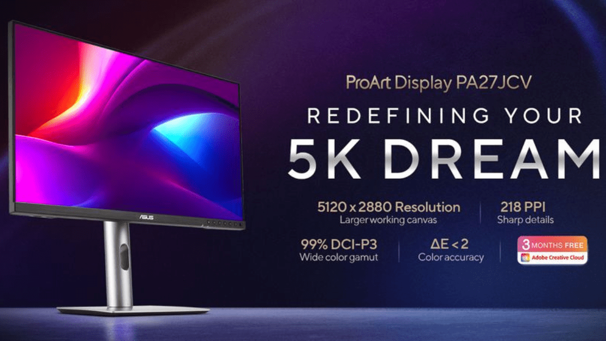 ASUS ProArt Display 5K PA27JCV – Profesjonalny Monitor dla Twórców 🎨💻