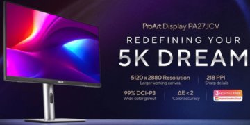 ASUS ProArt Display 5K PA27JCV – Profesjonalny Monitor dla Twórców 🎨💻